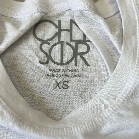 Chasor Beach Graphic White Muscle Tee Size XS - Picture 2 of 3